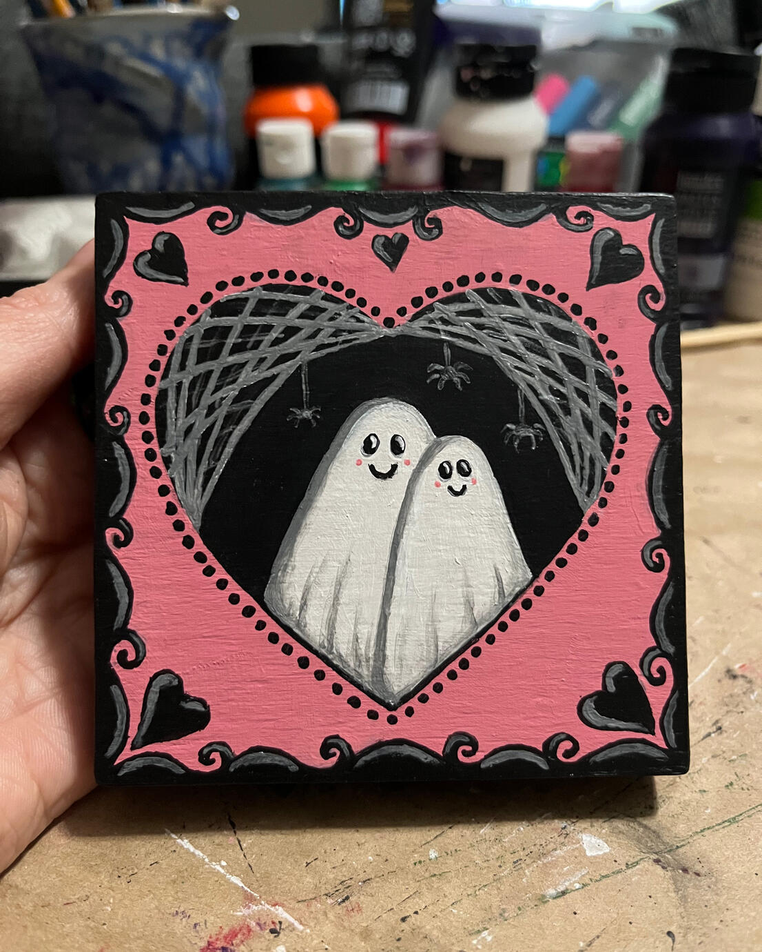 Pink Ghostie Portrait