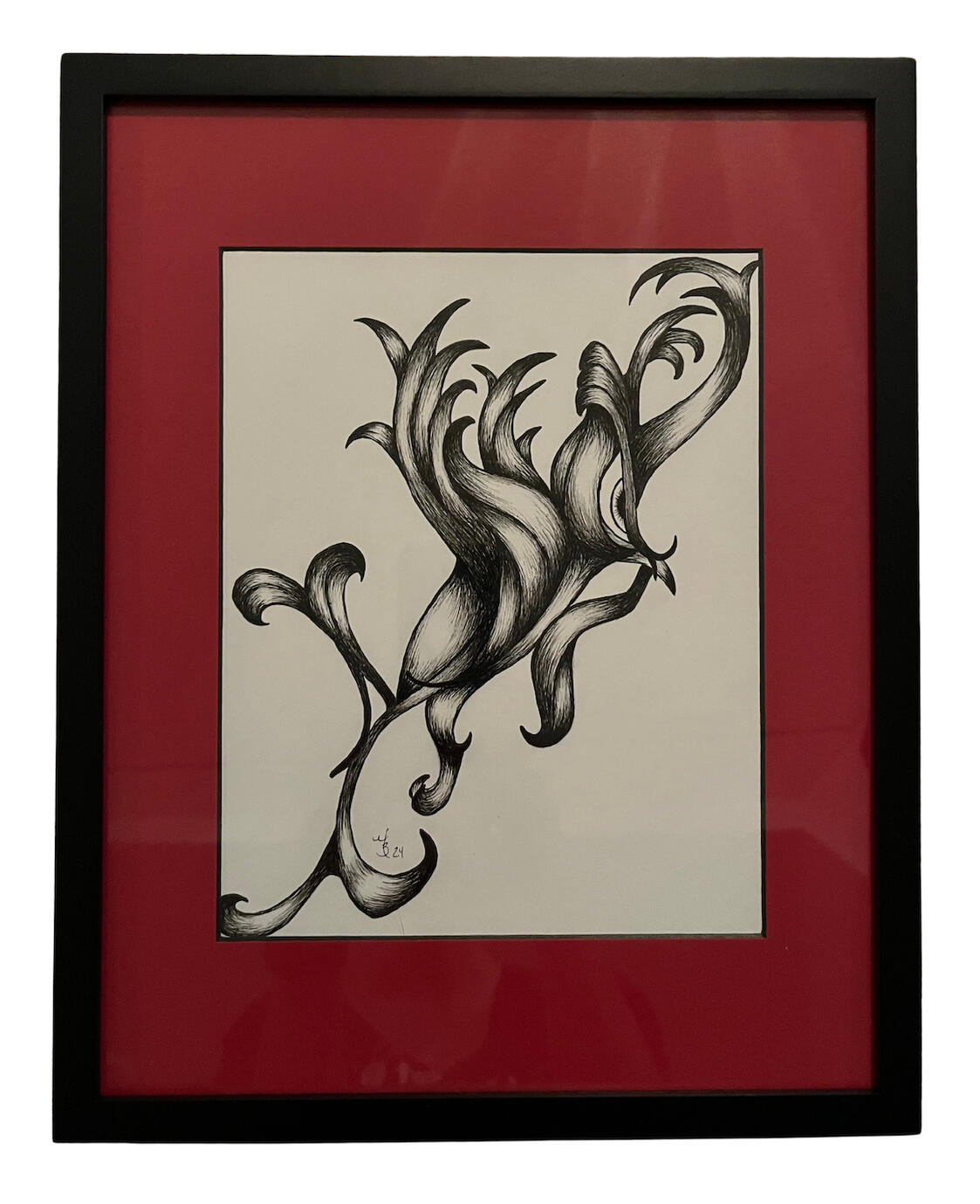 Bird of Prey - Ink on Paper